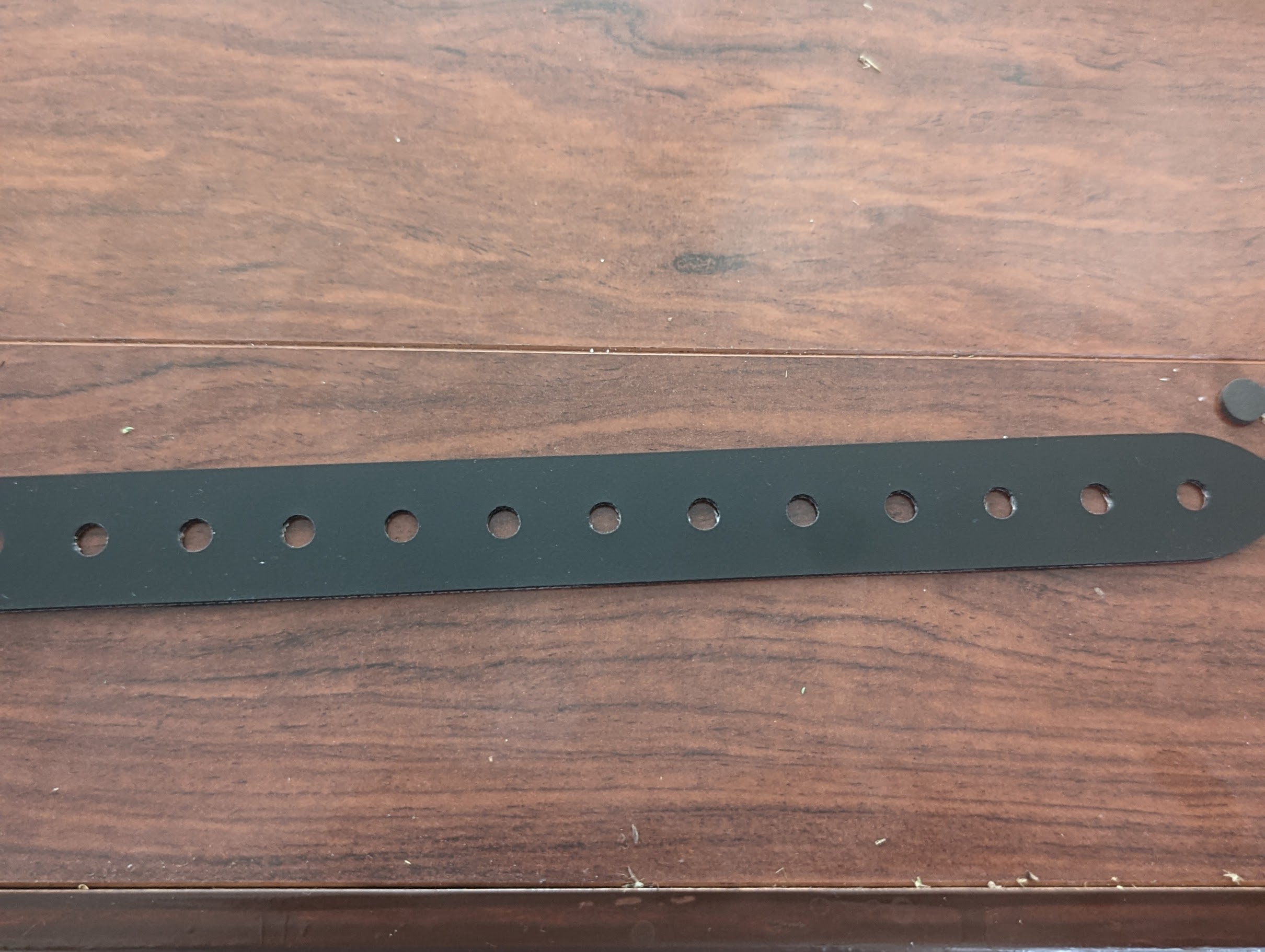 die cut plastic strap from DiMax manufacturing shop