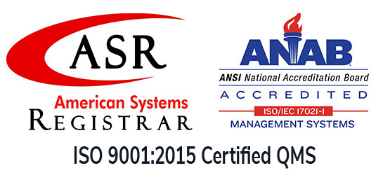 ISO 9001:2015 Certified QMS